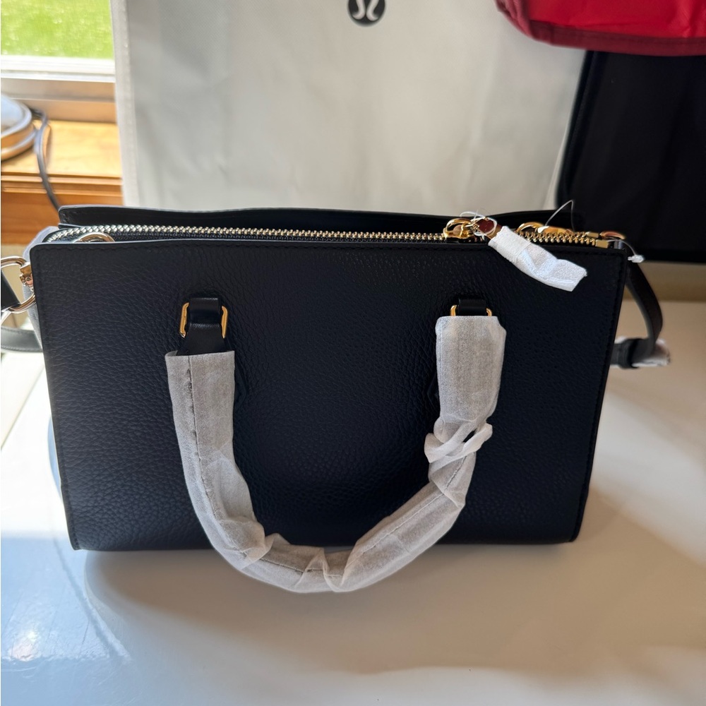 Michael Kors Black Valerie Small Satchel NWT!! - Picture 2 of 3